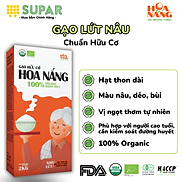 Gạo Lứt Hữu Cơ Hoa Nắng - Hộp 2kg