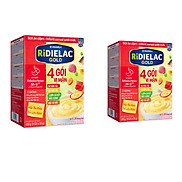 COMBO 2 HỘP BỘT ĂN DẶM RIDIELAC GOLD 4 VỊ MẶN - HỘP GIẤY 200G