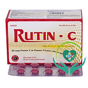 RUTIN C -Hộp 100 viên - Bổ sung vitamin C, Vinaphar