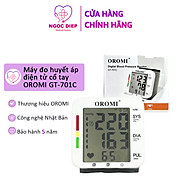 Máy đo huyết áp điện tử cổ tay OROMI GT-701C - Bảo hành chính hãng 5 năm