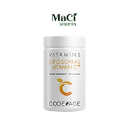 Liposomal vitamin C Codeage Hỗ trợ giảm mụn Chống oxy hóa hỗ trợ hệ miễn