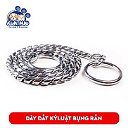 Dây xích kỷ luật, huấn luyện chó dạng bụng rắn cho chó Kún Miu