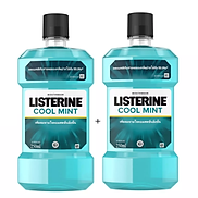 Combo 2 chai nước súc miệng Listerine Cool Mint Hương Bạc Hà 250ml chai