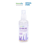 Xịt rửa tay khô Pharmacity 100ml