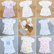 Set 3 Bộ Đồ Sơ Sinh Cotton Khác Mẫu Cho Bé Trai Và Bé Gái 2 Bộ Rời, 1 Bộ