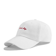 PREMI3R Mũ lưỡi trai Nón ballcap CURSIVE LOGO WHITE Mũ lưỡi trai phong