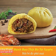 banh bao thịt bò tứ xuyên - 750gr  3 bịch