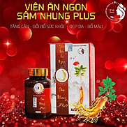 Viên Thảo Mộc Ăn Ngon Sâm Nhung Plus giúp ăn ngon ngủ ngon