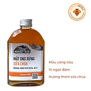 Mật ong rừng sữa chúa Rừng Nhiệt Đới chai 360g có vị ngọt đậm thơm hương