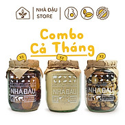 Combo Dinh Dưỡng 1 Tháng - Ăn Vặt Bà Bầu Mixnuts 5 Siêu Hạt, Bột Ngũ Cốc