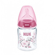 Bình Sữa NUK Nhựa PA 150ml Núm Ti Silicone S1 Size M NU21475