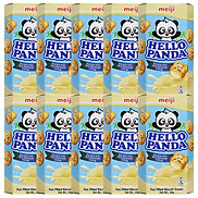 Lốc 10 Bánh Hello Meiji Panda milk 43gr