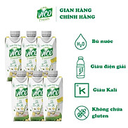 Nước Dừa ACP Vico Fresh Hương Vị Tắc - Combo 6 Hộp Nước Dừa 330ml