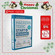 Trạm Đọc Official Hackers Toeic Start Reading 30 Phút Tự Học TOEIC Mỗi Ngày