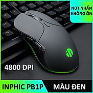 Chuột có dây INPHIC PB1P 6 nút với độ DPI lên đến 4800 phù hợp chơi game