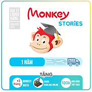 MONKEY STORIES - Mã học phần mềm tiếng Anh và tặng 3 tháng Monkey Math