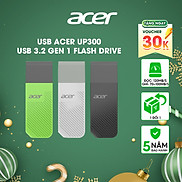 USB 3.2 Gen 1 Acer UP300 dung lượng USB 8GB - 1TB