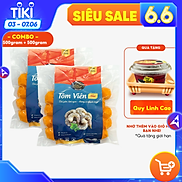 Combo 2 gói Tôm viên Tâm Lợi 500 gram, loại cao cấp - Hương vị tự nhiên