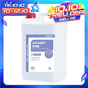 Nước rửa tay khô sát khuẩn Alfasept Pure 5L - Tăng cường dưỡng ẩm