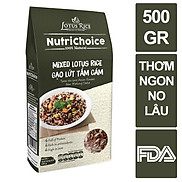 Gạo lứt hỗn hợp Nutrichoice Tấm Cám 500gr - Ngon miệng dễ nấu