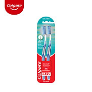 Bộ 2 Bàn chải Colgate Slimsoft Advanced Twin siêu mềm bảo vệ nướu