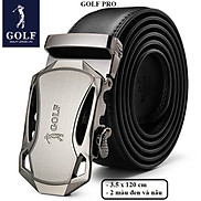 Dây lưng golf nam thắt lưng golf nam da PU cao cấp GOLF PRO TL030