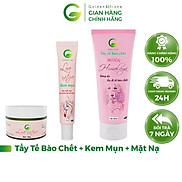 Combo Tẩy Tế Bào Chết Love Nature 100ML + Kem Mụn Love Nature 15G + Mặt Nạ