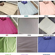 Áo bọc Topper bọc nệm Edena Cotton Có Dây Kéo và Cao su chống trơn trượt