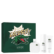 Bộ Nước Hoa Nam Lacoste Eau de Lacoste L.12.12 Blanc EDT Gift Set