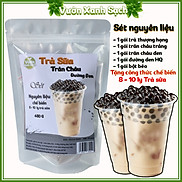 Trà Sữa Trân Châu Đường Đen Nguyên liệu sét pha chế trà sữa 10
