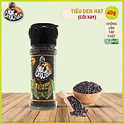 TIÊU ĐEN HẠT ÔNG CHÀ VÀ CỐI XAY 40gram