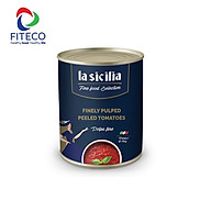 Cà chua lột vỏ nghiền nhuyễn La Sicilia - 4.1kg