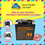 Ắc quy xe moto phân khối lớn MOTOBATT MBTX30UHD12V - 36AH