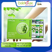 Combo Detox thải độc - Bột rau củ hữu cơ sấy lạnh Dalahouse