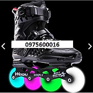 Giày patin người lớn bánh phát sáng Weiqui Kingfly chơi chuyên nghiệp