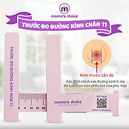 Thước Đo Ti Mama s Choice, Xác Định Đường Kính Núm Ti Mẹ