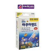 Băng Cá Nhân MomsDerm Neo Waterproof Aqua Bandage Chống Thấm Nước 40 cái