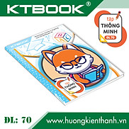 Gói 10 cuốn Tập Học Sinh Cao Cấp KTBOOK Thông Minh giấy trắng tốt ĐL 70