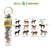 Bộ hình thu nhỏ Ngựa - CollectA Box of Mini Horses, hiệu CollectA