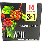 Cà phê hòa tan 3 in 1 thơm ngon, tiện dụng B&V Coffee - Instant Coffee