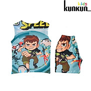 Đồ bộ ba lỗ 3D Hình Ben 10 cho bé trai 10-40kg