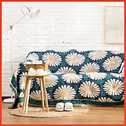 Thảm thổ cẩm, Khăn phủ sofa vintage sử dụng 2 mặt kích thước 1m8x2m3