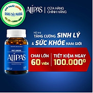 Hộp 60 Viên Sâm ALIPAS - Hỗ trợ tăng cường sức khỏe và sinh lý phái mạnh