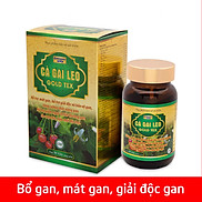 Cà Gai Leo Gold Tex giúp giải độc tăng cường chức năng gan Chai 50 viên