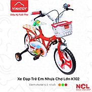 Xe Đạp Trẻ Em Nhựa Chợ Lớn 12 inch K102 - M1790-X2B - Dành Cho Bé Từ 2