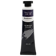 Tuýp Màu Acrylic 45 ml - Renaissance 300 - Deep Violet