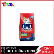 Bột giặt Omo Đỏ Hệ Bọt Thông Minh Gói 380 g