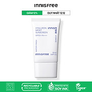 Kem chống nắng dưỡng ẩm & cải thiện nếp nhăn innisfree Hyaluron Moist