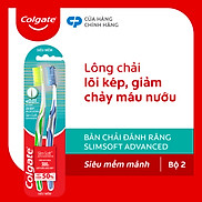 Bộ 2 Bàn chải Colgate Gentle Gum Expert lông dày siêu mềm, ôm sát nướu