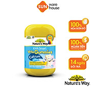 Kẹo Dẻo Canxi Cho Bé Nature s Way Kids Smart Vita Gummies Calcium +